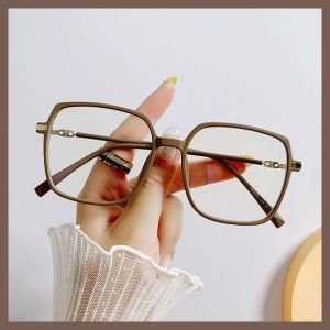 SM AR011 Kacamata Anti Radiasi Persegi Kacamata Style Korea Bingkai Retro Petak Eyeglasses