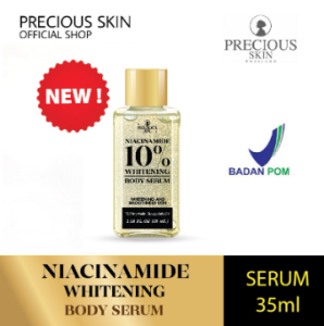 Precious Skin Thailand Niacinamide 10% Whitening Body Serum Booster/ Aha Mimi / Serum Pemutih / Body Booster 35ml