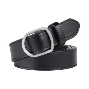 BESTITIT Thời trang Cổ điển Giản dị Quần Váy Thắt Lưng Dây Đeo Thắt Lưng Da Vành Đai Không có-Lỗ Khóa Dây Thắt Lưng