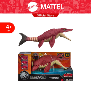 [NEW] Jurassic World Ultimate Damage Tylosaurus Dinosaur Figure Lights & Sounds Neck Thrash & Chomp (JLD19)