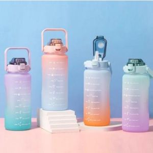 Botol Minum Gradasi Kapasitas 2lt GRADE A BPA Free Jumbo Free Bubble Wrap