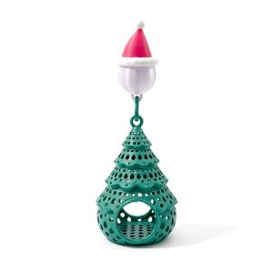 OUTOPEN Bền bỉ Võng hình cá nổi Giáng sinh Thật tế In 3D Chỗ nghỉ ngơi cho tôm trong cây thông Noel. Lễ hội Nhựa Nơi ẩn náu của cá Bể cá