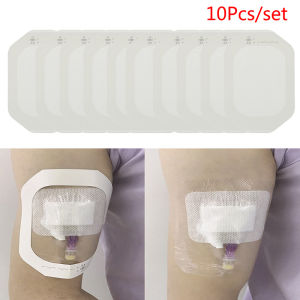10pcs Medical waterproof sterile wound dressing I.V cannula IV indwelling needle fixed sticker