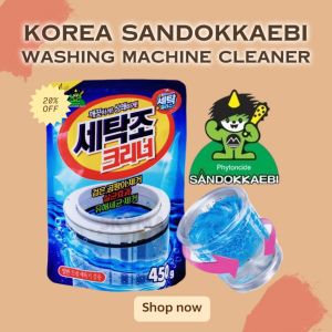 Korea SANDOKKAEBI Washing Machine Cleaner 450g Washing Machine Tub Cleaner