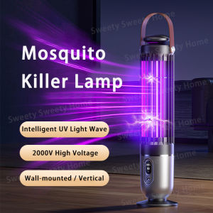 Electric Mosquito Killer Lamp Rechargeable Mosquitoes Repellent Electric Shock Mosquito Killer Insect Killer Pest Catcher Indoor Mosquito Trap 灭蚊灯