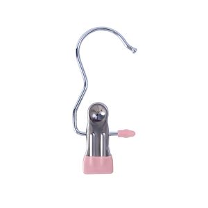Laundry Hanging Hooks Clips Boot Hangers Stainless Steel Portable Travel for Home Travel Anti-slip Drying Clothes