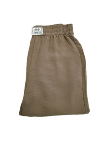 กางเกงฮาเร็มเนื้อเย็นสำหรับฤดูร้อน รู้สึกเย็นสบาย  างเกงผ้าไหมน้ำแข็งบางเฉียบสำหรับหน้าร้อน ผู้สูงอายุและผู้สูงอายุ กางเกงแม่