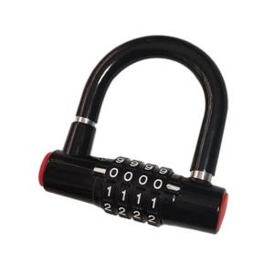 Rustproofed di động U hình dạng khóa xe đạp chống trộm mã weatherproofed compacts cho xe máy cắm trại