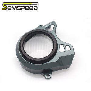 SEMSPEED Motorcycle CNC Chain Guard Sprocket Cover Protection For CFMOTO 450SR 450NK 2022-2025
