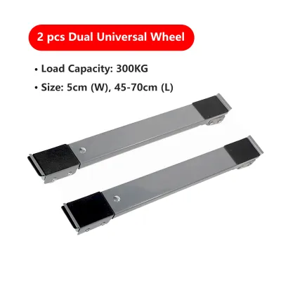 ✅SG Ready Stocks✅ JOMO Furniture Mover 2pcs/set Adjustable Washing Machine Base Stand Trolley Fridge Base Wheel