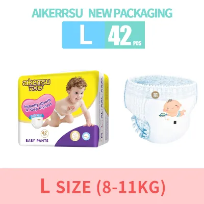 AIKERRSU diaper pants xl xxl(sml) diaper small or diaper medium Breathable Disposable Diapers! diaper large on sale Magic Tape and Pullup Pants! baby disposable diapers tough full! diaper fo newborn core structure natural cotton dry baby diaper!
