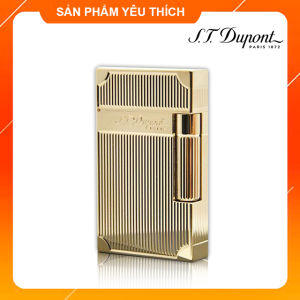 Hộp Quẹt Bật Lửa ST Dupont Kẻ Chặn 4 Góc D75V Tiếng Kêu Hay Cầm Chắc Tay sang trọng - Dùng Gas Đá Cao Cấp (KHÔNG CHỨA XĂNG GAS)