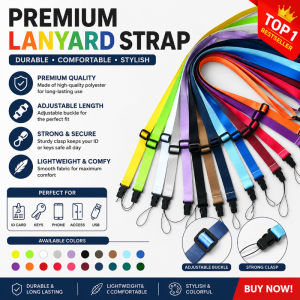 Adjustable Double-Head Lanyard 15mm Retractable Neck Strap for Small Fan Accessories