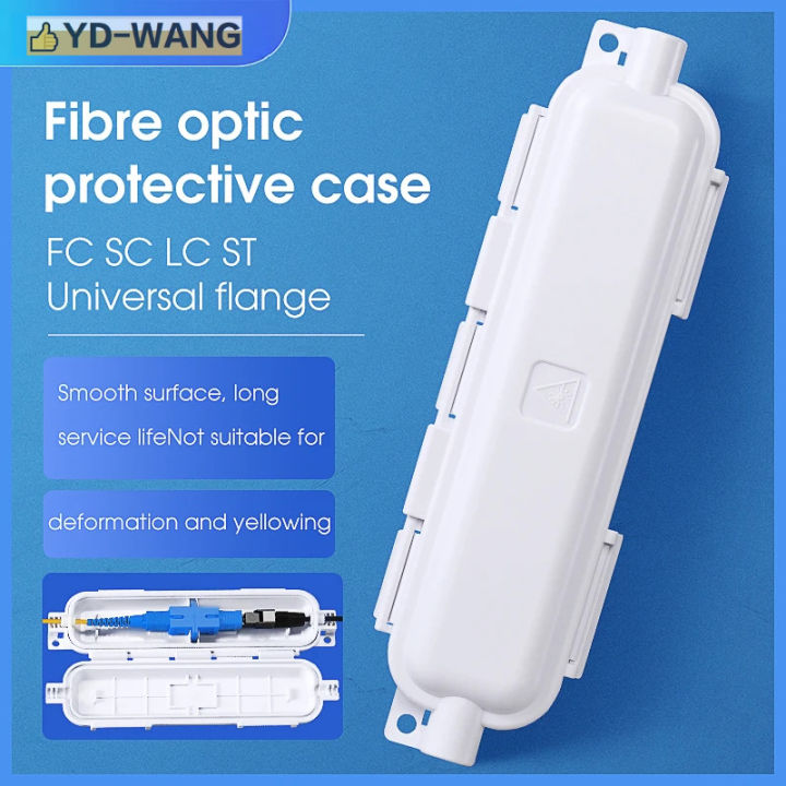 Outdoor drop wire protection, optical fiber connector protection ...