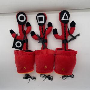 ของเล่นเต้นรํา น้องบอลพูดได้ เต้นได้ อัดเสียงได้ ร้องเพลงได้ มีแสงไฟ พูดตามคน แบบชาร์จแบตด้วยสายUSB สูง34CM XRZ-669