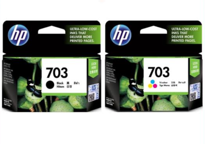 703 HP ORIGINAL INK CARTRIDGE | Lazada PH