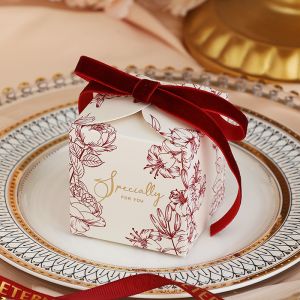 UMI Wedding Party Birthday Favour Goodies Gift Souvenir Doorgift Candies Square Shape Candy Box Kotak Gula-Gula Kahwin