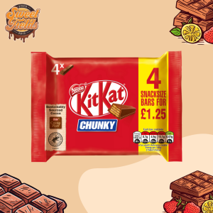 Kitkat Chunky Pack of 4 128g
