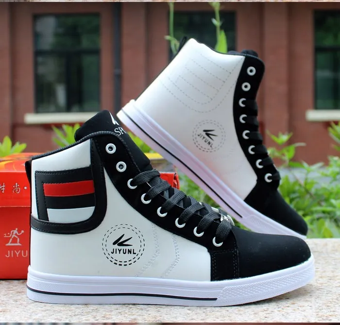 2021 Fashion Men Casual High Top Sport Sneakers Athletic Running