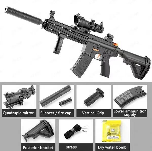 M416 Manual （NOT Automatic Electric） Gel Blaster Outdoor Shooting Game ...