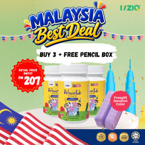 hot sale-fast shippingIyziq Befocuskids  Mind Chewable Tablet  30 Tablet  Bantu Memori Lebih Bertenaga Kekal Focus 8 Cendawan