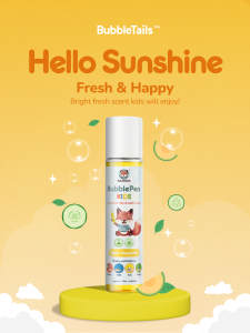 Hello Sunshine BubblePen by BubbleTails Creative Handwash Soap for Kids | Fun Handwashing Activity