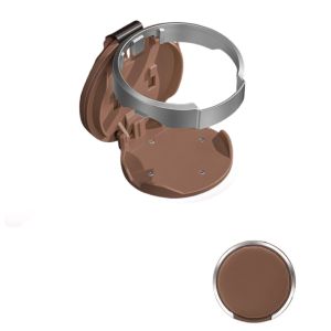 LAPBR Foldable Car Door Mount Cup Holder Stable Installation Collapsible Drink Storage Rack Multifunctional Space-Saving Car Beverage Holder Car Dashboard