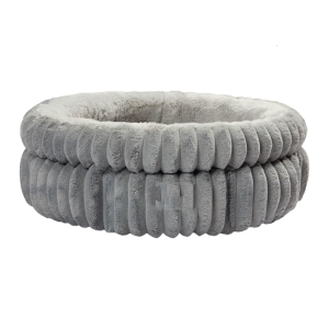 Washable Cats Bed Round Shape Bed for Small Dog Plush Resting Bed with NonSlip Bottom Easy to Wash Detachable Cushion