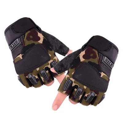 5.11 Gloves Half Finger Military Army Tactical Anti-skid Guantes Outdoor Sport Women Ridding Fingerless Gloves