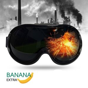 แว่นตาเชื่อม แว่นตาเชื่อมแก๊ส แว่นตาเซฟตี้ แว่นตากันฝ้ากันหมอก WELDING GOGGLES IR5 KWG272 (Anti-Fog Shade 5 Oxy/Acetylene Welding Goggles)