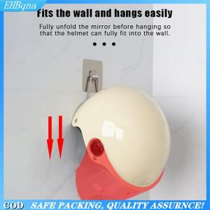 [COD] Motorcycle Helmet Rack Wall Mount Metal Bike Helmet Holder Mount Stainless Steel Bicycle Helmet Display Hanger Stand