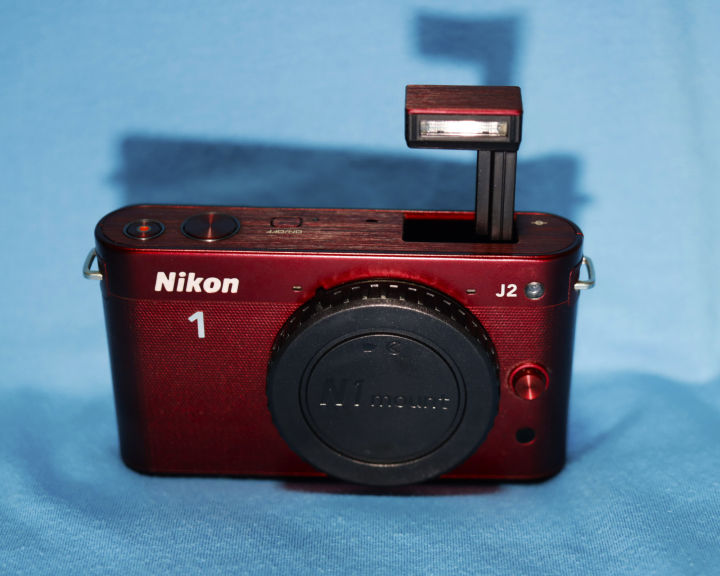 Nikon 1 J2 Mirrorless Digital Camera Cherry Body ตัวกล้อง 10.1MP 1inch