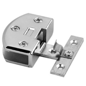 GK1AO Furniture Hardware Punch-free Display Cabinet Cupboard Clamp Cabinet Hinge Door Hinge Glass Hinge Glass Clamp Glass Clip