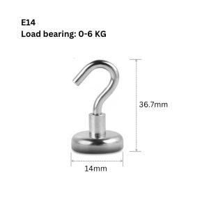 {SG stock}Multi Purpose strong magnetic hooks heavy duty Punch Free