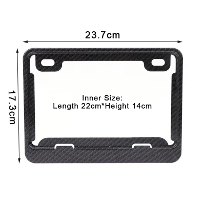 plate holder motorcycle back and front protector cover stainless 304 & clear acrylic material【24hours delivery】COD