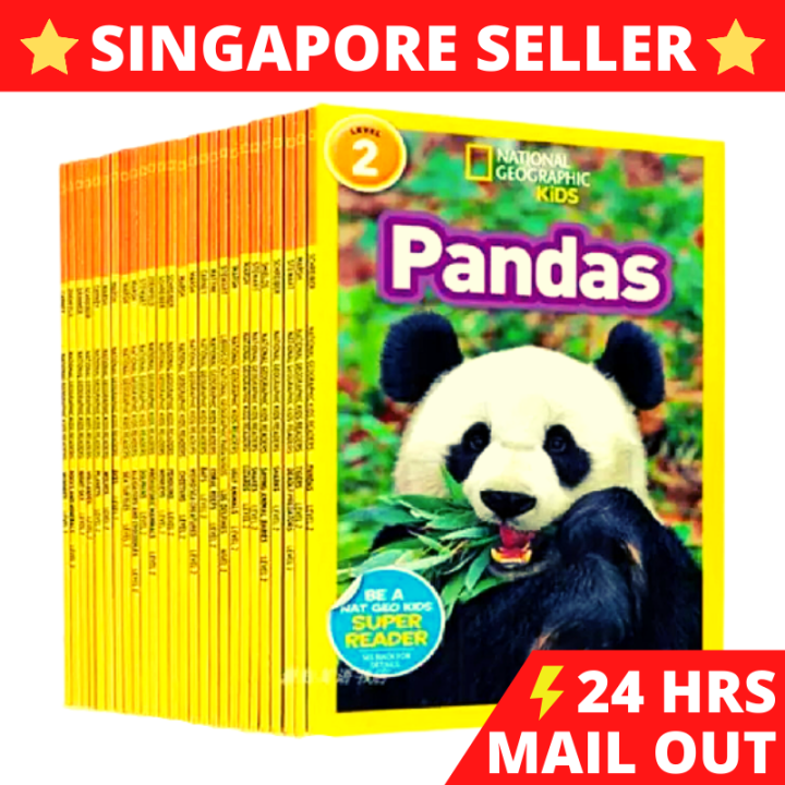⚡INSTOCK National Geographic Kids Level 2 (25 Books) | Level 2