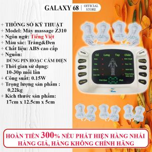Máy Massage Xung Điện Trị Liệu Vật Lý Z311 Máy Mát Xa Châm Cứu Pin Sạc Giảm Nhức Mỏi Toàn Thân
