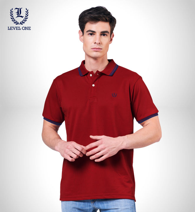 Polo shirt hotsell color red