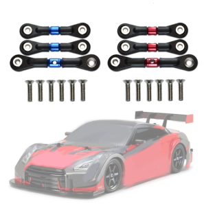 Remote Control Toy Steering Link Rod Servo Linkage Bar Modified Part Replaceable Device for TT02/02T 1:10 RC Drift Car