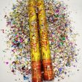 Party Popper Confetti / Konfeti / Confeti / semburan kertas. 