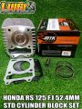 MTK HONDA RS 125 F.I 52.4MM STANDARD CYLINDER BLOCK SET. 