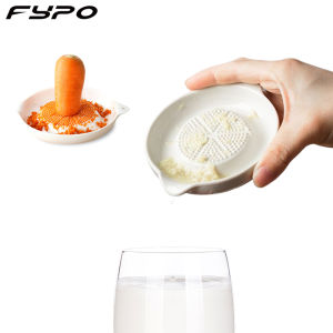 Fypo Manual Grinder Ceramic Japanese Masher Household Ginger Garlic Grinder Kitchen Auxiliary Food Masher Kitchen Tools Accessories