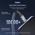 ORICO Thunderbolt 4 usb4 Loại-C Cáp pd100w kép sạc nhanh 40gbps truyền dữ liệu 8K 60Hz video nylon bện cho MacBook Samsung 0.3m/0.8m/2M. 