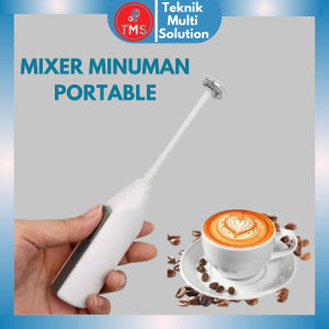 MIXER PEMBUIH KOPI SUSU ELEKTRIK HANDLE STIRRER WHISK MILK FROTHER