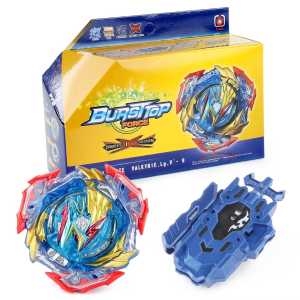 🔥⚡ BurstTop Force Valkyrie Lv.5 - 3 Beyblade Battle Top with Launcher and Display Stand 🔥⚡