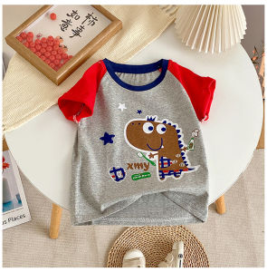 ByKiddos - Atasan Kaos Anak Laki-Laki / Perempuan / Kaos Distro Anak Lengan Pendek Import 0-4 Tahun