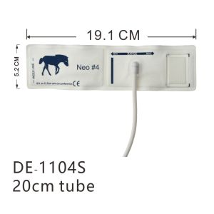 5 Size of Non-invasive Blood Pressure Cuff Single Tube Nibp Cuffs Disposable Vet Animal Veterinary Cuff for Veterinary Monitors