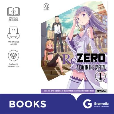 Buku Komik - Akasha : Re: Zero –Starting Life in Another World-Chap 1: A Day in the Capital 01