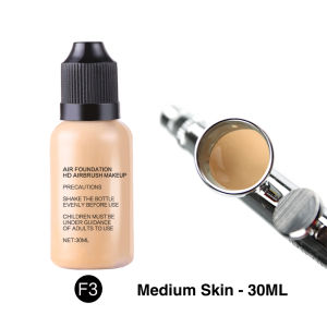 4 สี 30ml/ขวด Water Based Airbrush Foundation Face Make-up Concealer Spray Airbrush Makeup Foundation