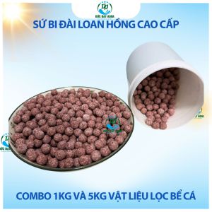 Sứ Bi Đài Loan Cao Cấp 1kg và 5kgVật liệu lọc hồ cá cảnh nuôi vi sinh và lọc hiệu quả bể thủy sinh